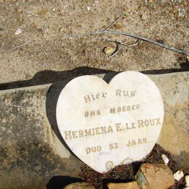 ROUX Hermiena E., le