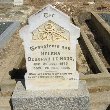 ROUX Helena Deborah, le 1860-1929