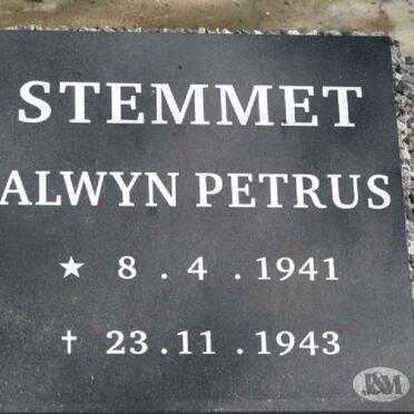 STEMMET Alwyn Petrus 1941-1943
