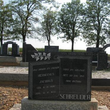 SCHREUDER Hermanus Jacobus 1908-1972