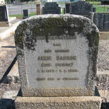 BASSON Annie nee VIVIERS 1873-1950