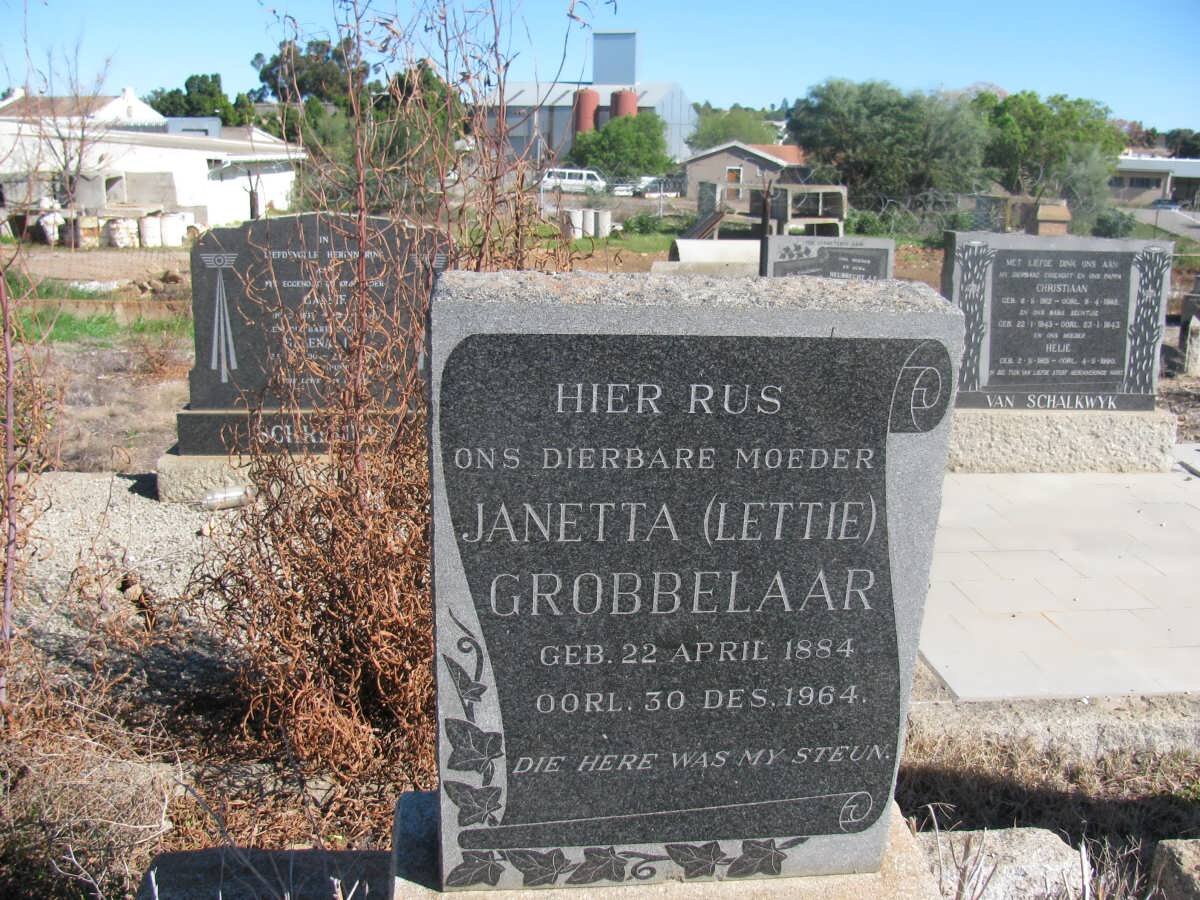 GROBBELAAR Janetta 1884-1964