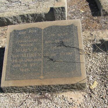 HEERDEN Maria B., van 1876-1949