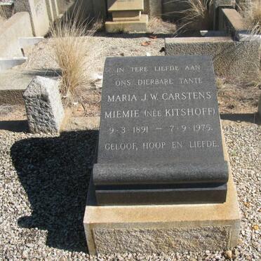 KITSHOFF :: CARSTENS