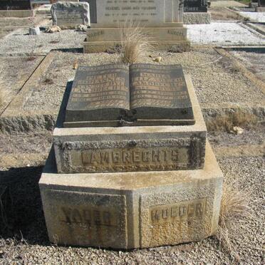 LAMBRECHTS Pieter Johannes van der Byl 1858 -1941 &amp; Maria Elizabeth RUST 1866-1944 