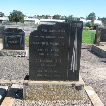 TOIT Matthys Michielse, du 1865-1921 &amp; Catherina Hendrina Albertina BESTER 1871-1960