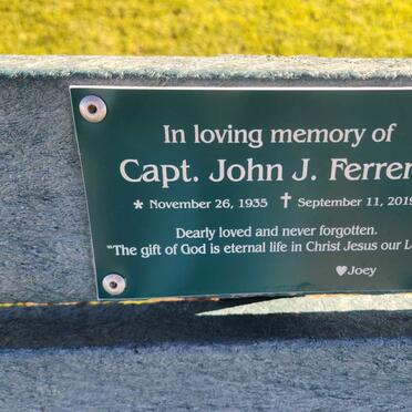 FERRERA John J. 1935-2019