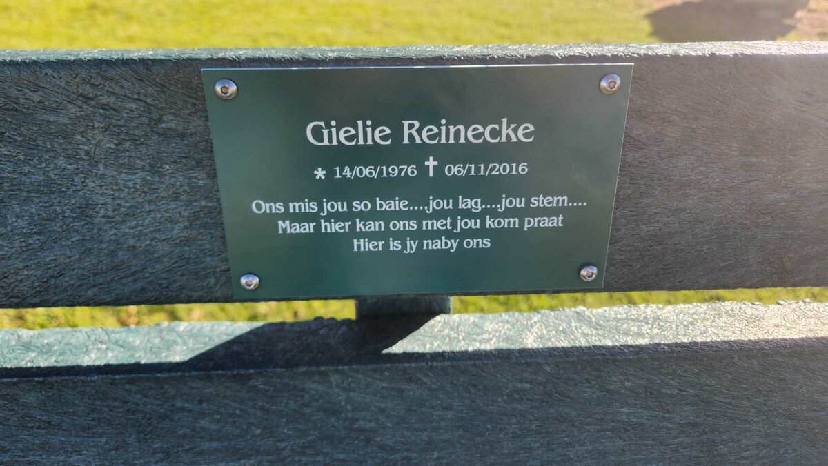 REINECKE Gielie 1976-2016