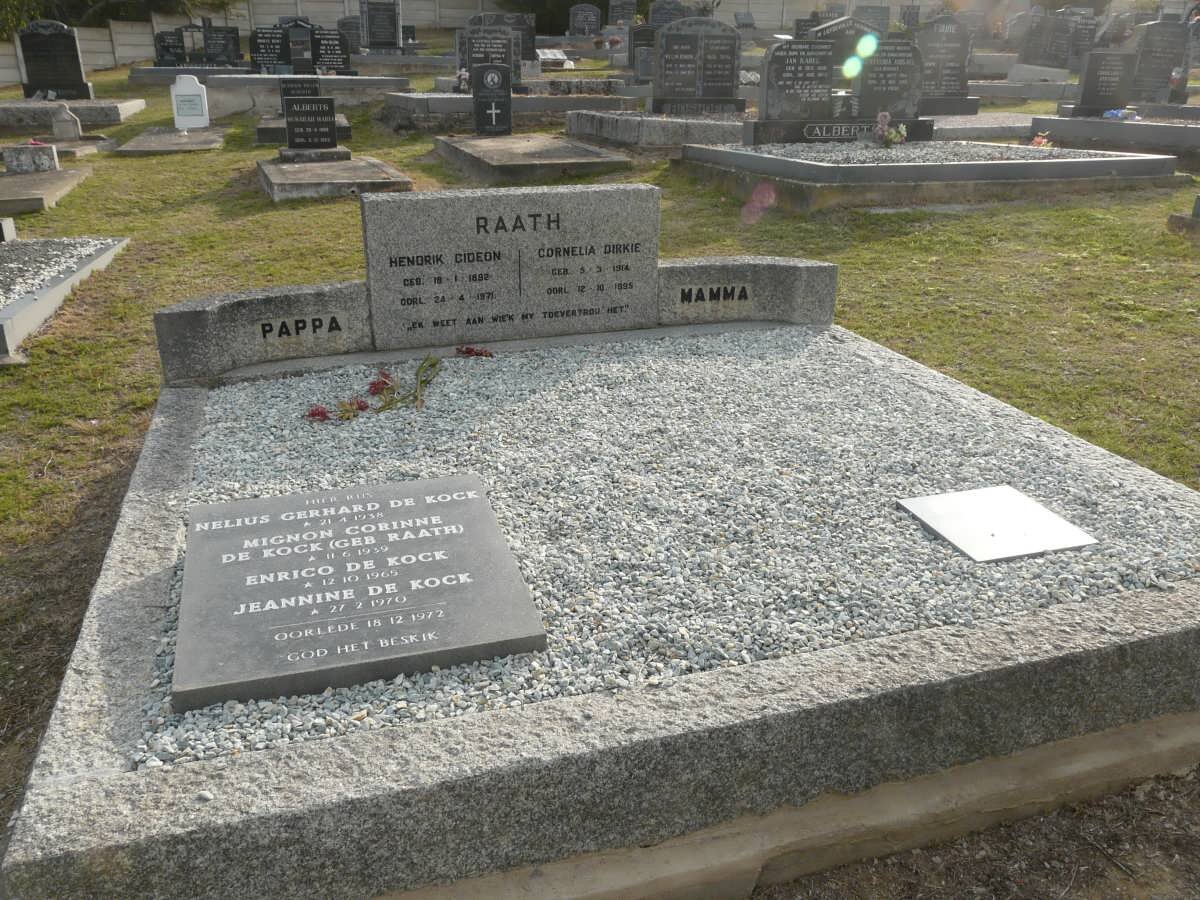 RAATH :: DE KOCK