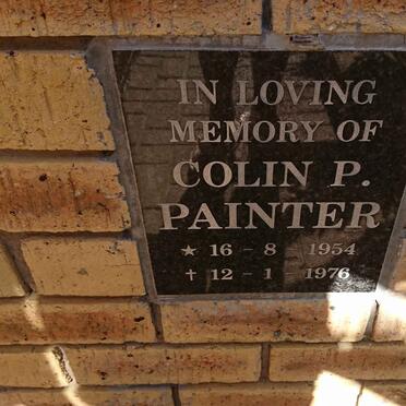 PAINTER Colin P. 1954-1976