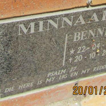 MINNAAR Bennie 1960-2004