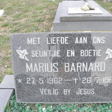 BARNARD Marius 1962-1969