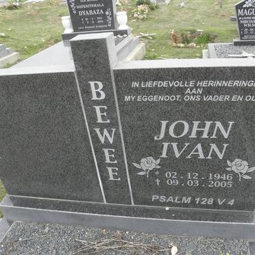 BEWEE John Ivan 1946-2005
