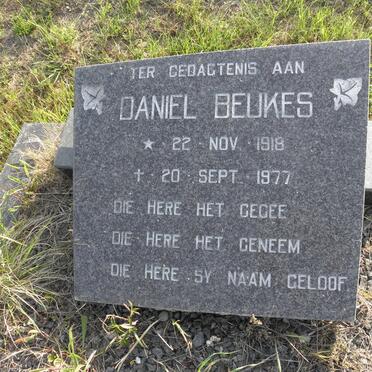 BEUKES Daniel 1918-1977