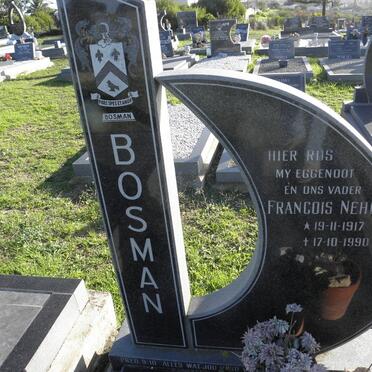 BOSMAN Francois Nehoff 1917-1990