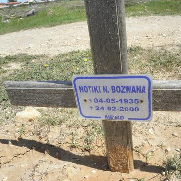 BOZWANA Notiki N. 1935-2008