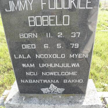 BOBELO Jimmy Fudukile 1937-1979