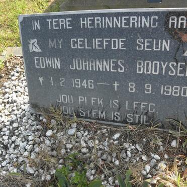 BOOYSEN Edwin Johannes 1946-1980