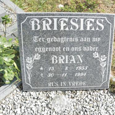 BRIESIES Brian 1953-1994