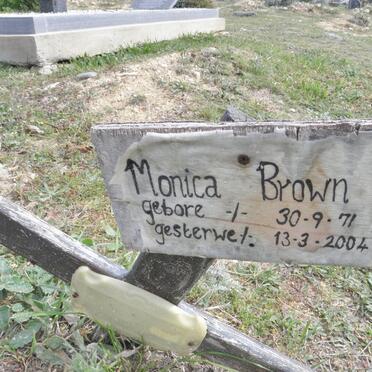 BROWN Monica 1971-2004