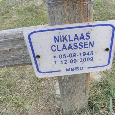 CLAASSEN Niklaas 1945-2009