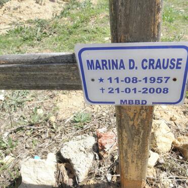 CRAUSE Marina D. 1957-2008