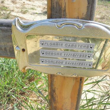 CARSTENS Florrie 1932-2011