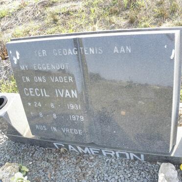 CAMERON Cecil Ivan 1931-1979