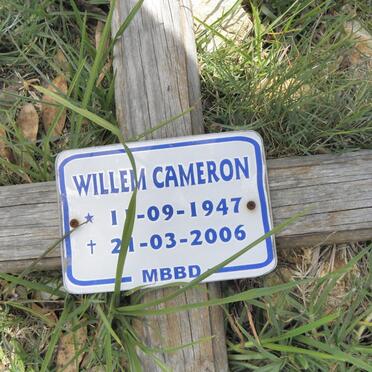 CAMERON Willem 1947-2006