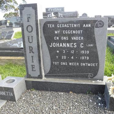 FOURIE Johannes C. 1939-1979