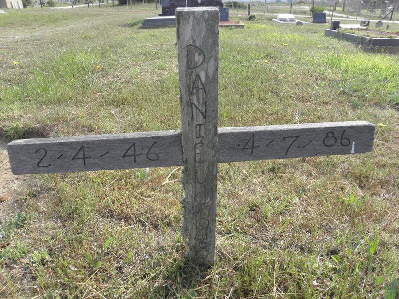 FOURIE Daniel 1946-1986