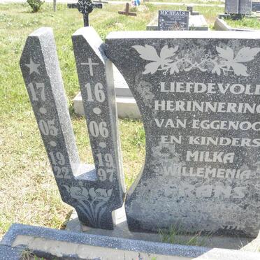 FRANS Milka Willemenia 1922-1997