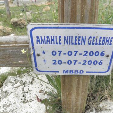 GELEBHE Amahle Nileen 2006-2006
