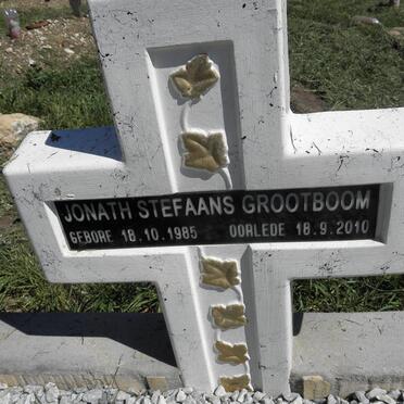 GROOTBOOM Jonath Stefaans 1985-2010