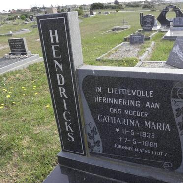 HENDRICKS Catharina Maria 1933-1988