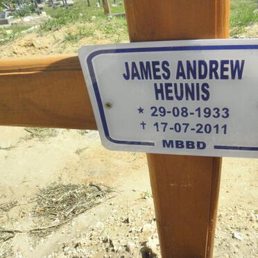 HEUNIS James Andrew 1933-2011
