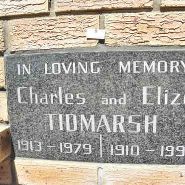 TIDMARSH Charles 1913-1979 &amp; Elize 1910-1993