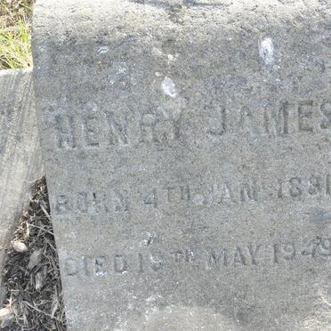 JAMES Henry 1881-1949