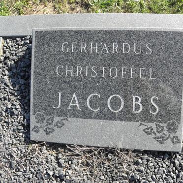 JACOBS Gerhardus Christoffel