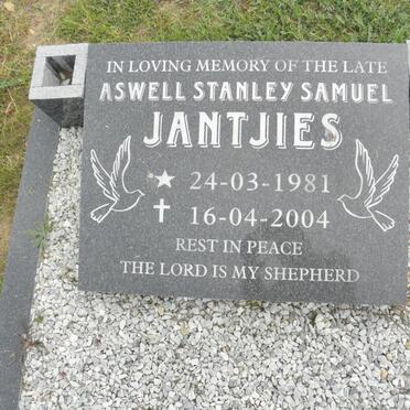 JANTJIES Aswell Stanley Samuel 1981-2004