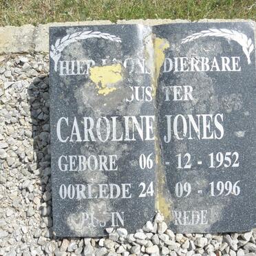 JONES Caroline 1952-1996