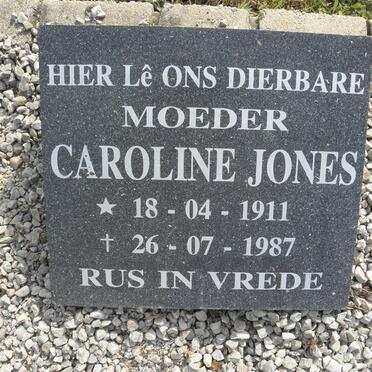 JONE Caroline 1911-1987