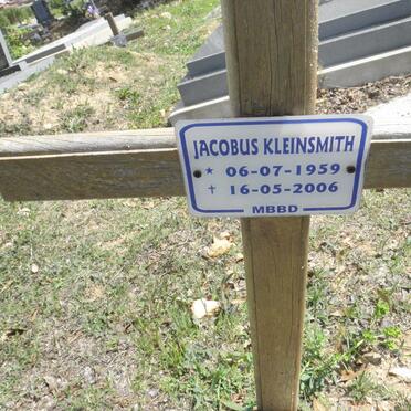 KLEINSMITH Jacobus 1959-2006