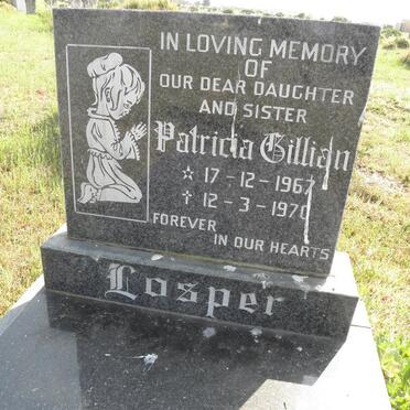LOSPER Patricia Gillian 1967-1970