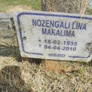 MAKALIMA Nozengali Lina 1935-2010