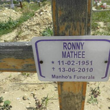 MATHEE Ronny 1951-2010