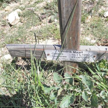 MAART Hendrik 1962-2010