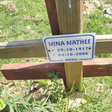 MATHEE Mina 1917-2006
