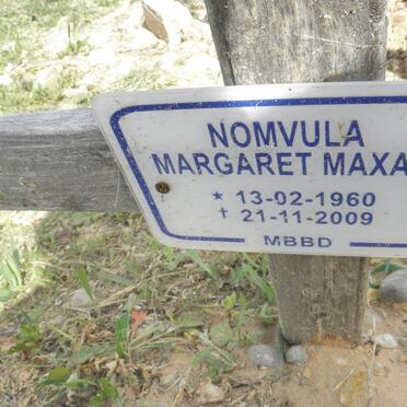 MAXAM Nomvula Margaret 1960-2009