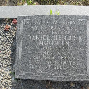 MOODIEN Daniel Hendrik 1917-1982